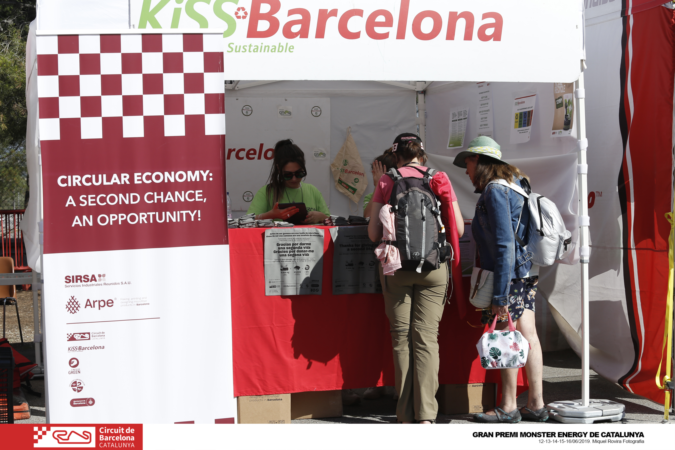 Foto stand Kiss Barcelona