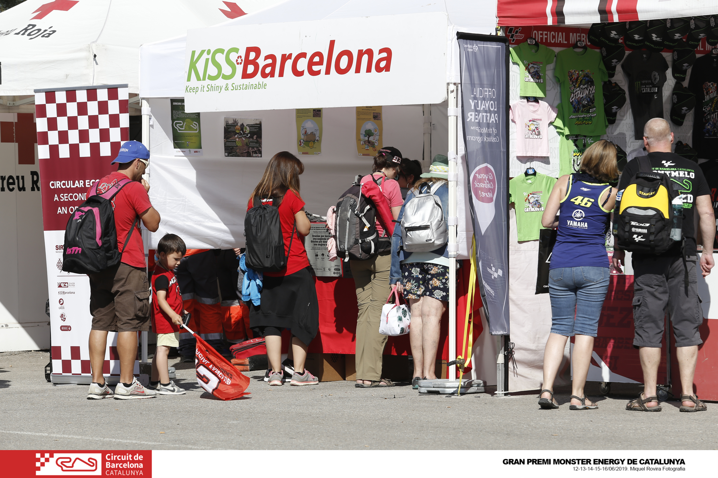 Foto Stand Kiss Barcelona